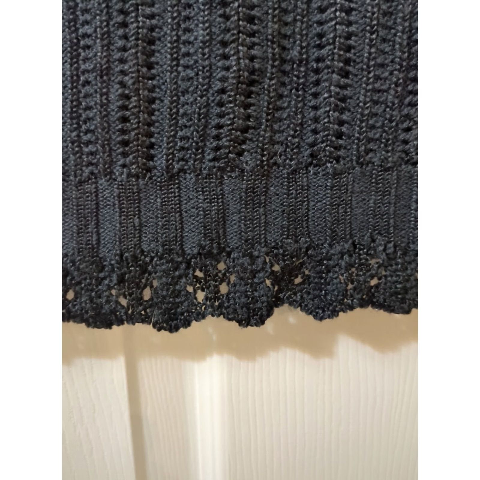 Vintage YarnWorks Sweater Vest Women's Sleeveless Black Size S Beaded USA Made NWT Vest Collection USA Theme Size S / US 4 / IT 40 - 3 Thumbnail
