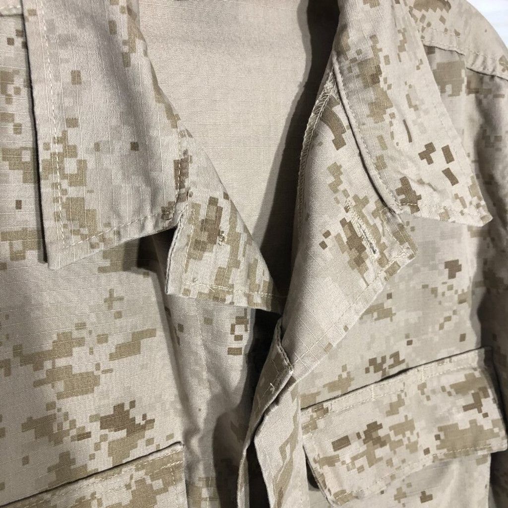 Other USMC Marine Corp issue camouflage cotton combat jacket S R Size US S / EU 44-46 / 1 - 8 Thumbnail