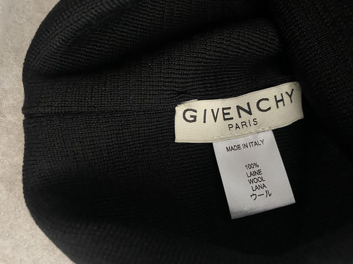 Givenchy BNWOT, Givenchy Beanie, Black w/Red Size ONE SIZE - 2 Thumbnail