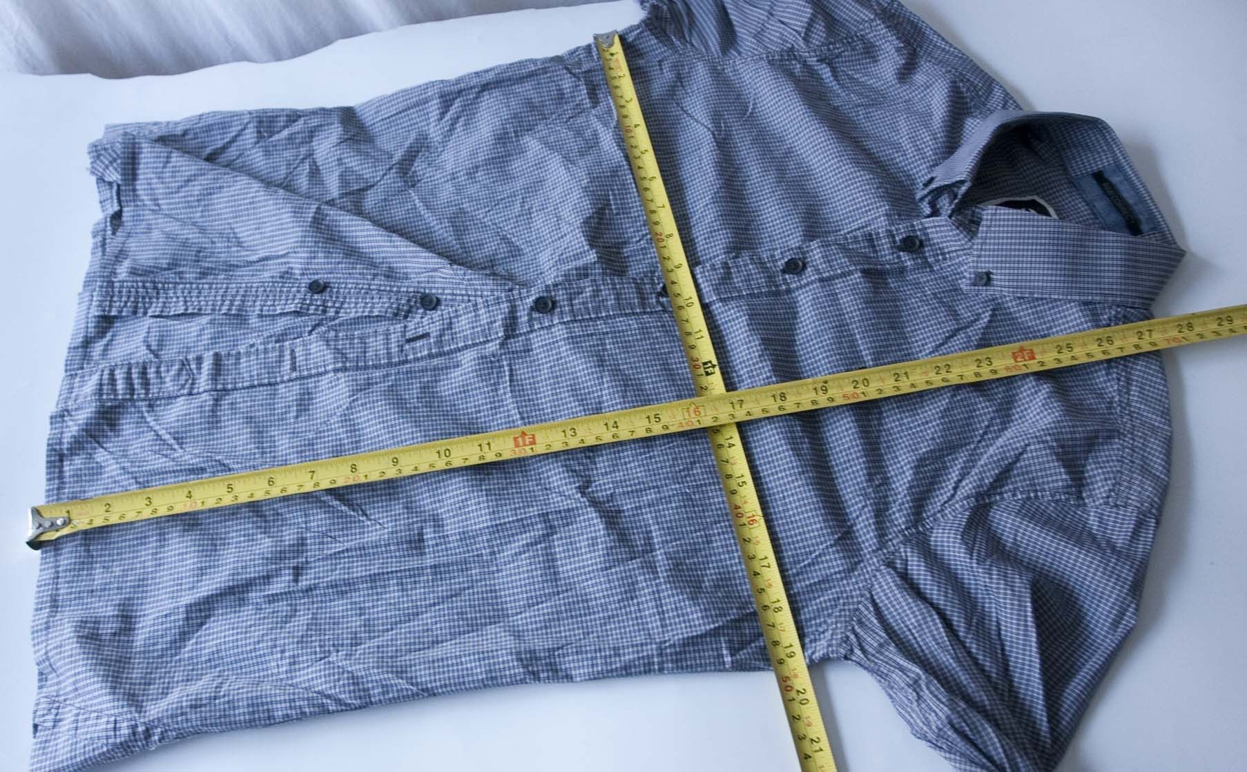 G-Star G Star Raw Correct Roll Up Shirt Size S Blue/Gray Plaid Size US S / EU 44-46 / 1 - 5 Thumbnail