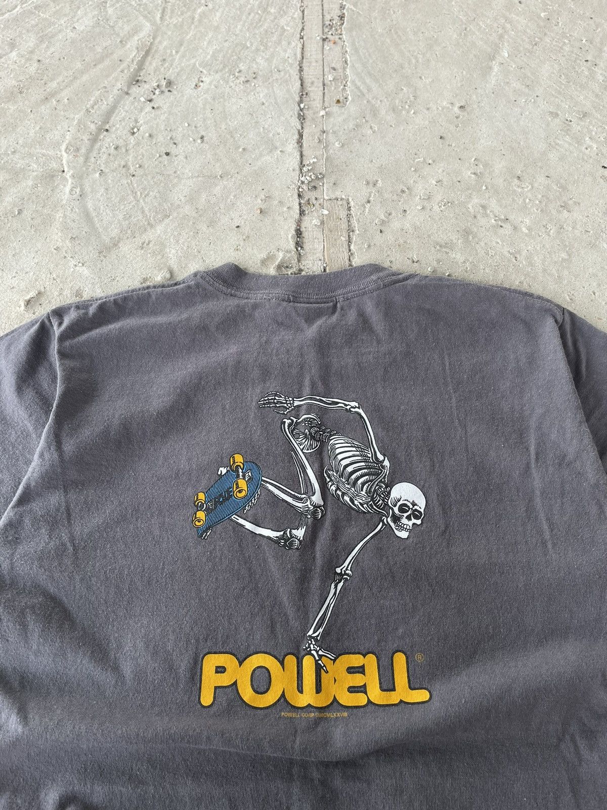 Powell Peralta × Vintage Vintage Powell Peralta Skateboards Skull T Shirt Size US S / EU 44-46 / 1 - 3 Thumbnail