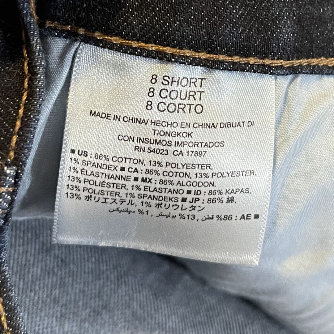 Old Navy Original Mid Rise Straight Leg Denim Jeans Pants SZ 8 Short Size 30" / US 8 / IT 44 - 4 Thumbnail