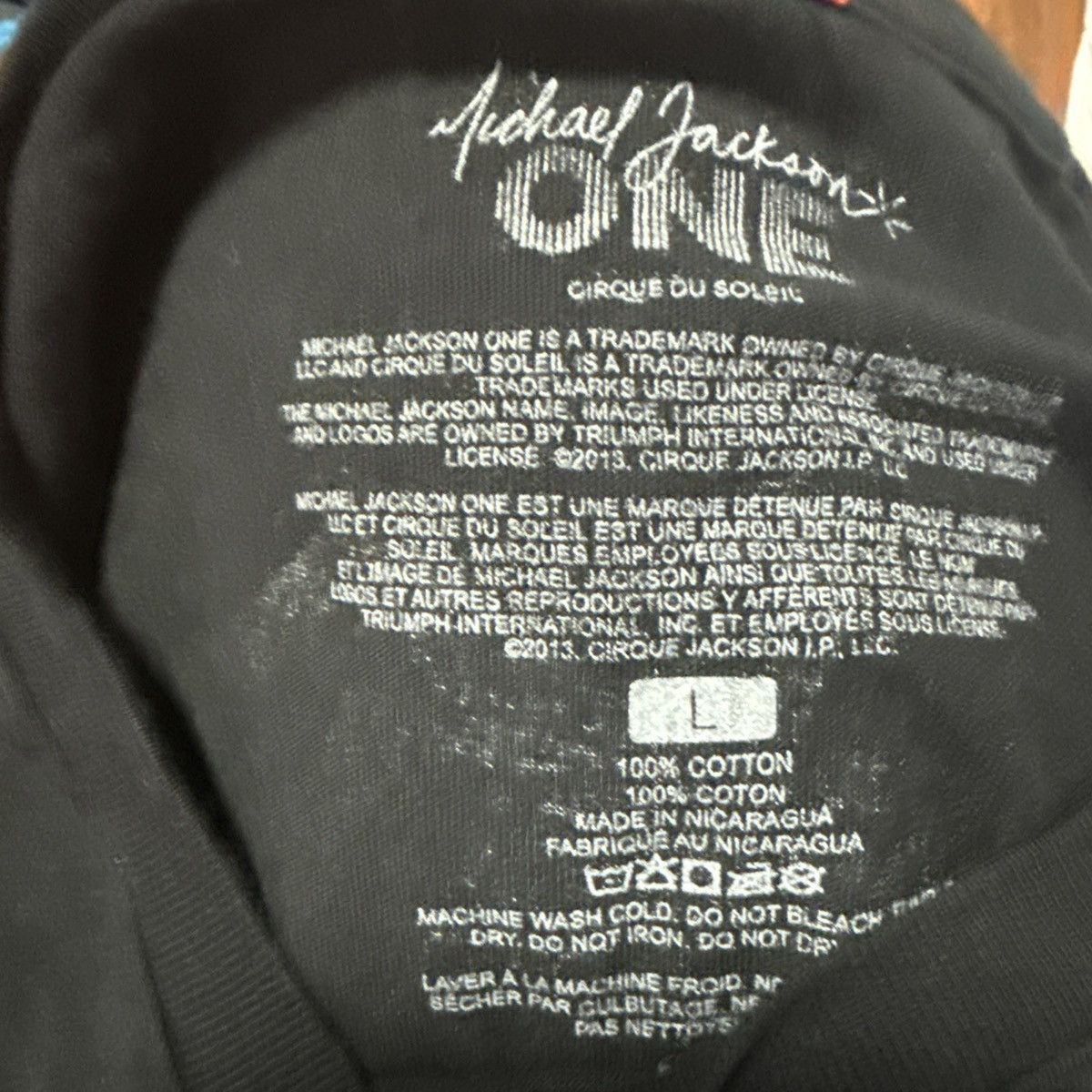 Michael Jackson MJ “one” cirque Du soleil 10 years T shirt Size US L / EU 52-54 / 3 - 3 Thumbnail