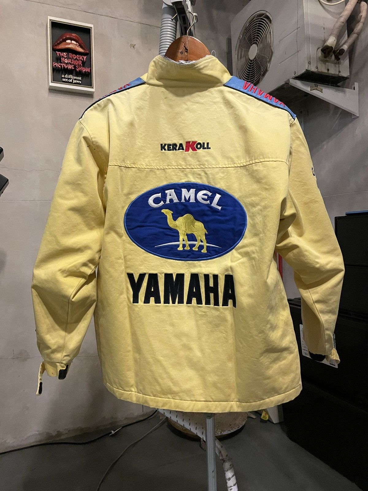 Camel × Vintage × Yamaha Vintage YAMAHA CAMEL rossi 46 racing jacket ...