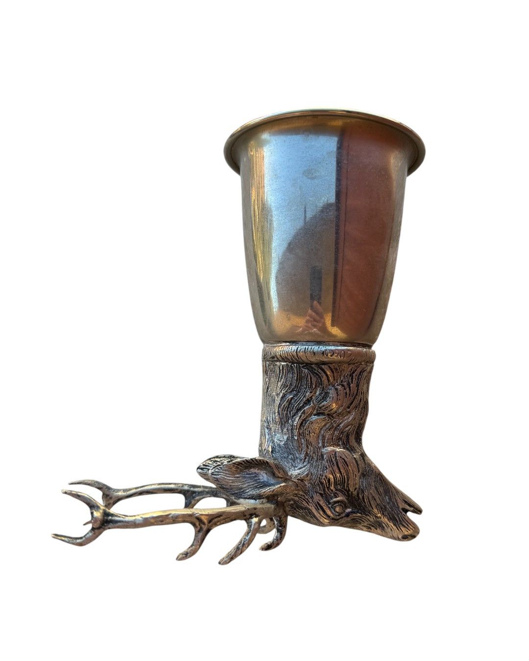 Gucci 1970'S DEER HEAD SILVERED 300 ML CUP Size ONE SIZE - 2 Thumbnail