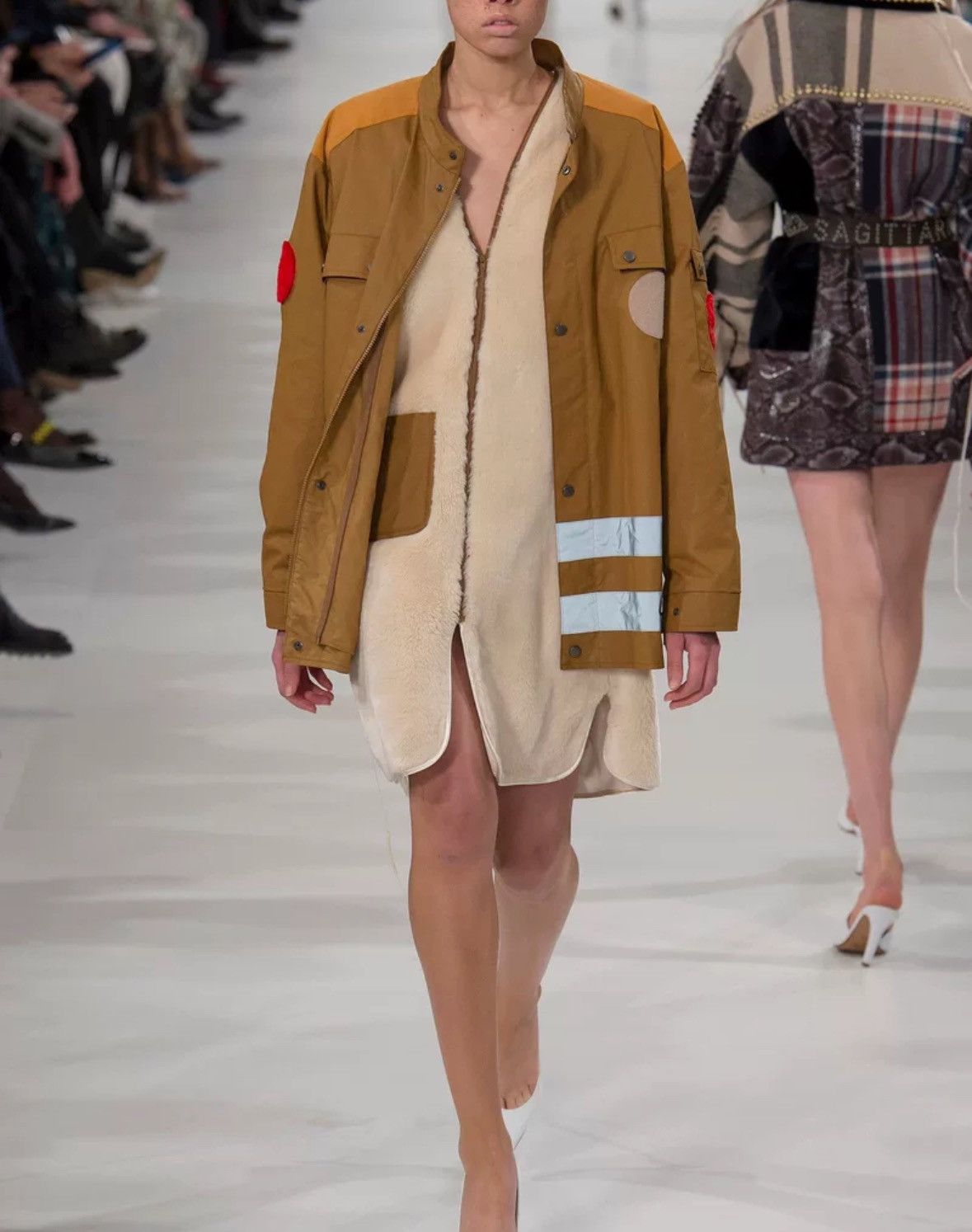 Maison Margiela MAISON MARGIELA AW17 fashion show two wool coat windbreaker Size US S / EU 44-46 / 1 - 8 Thumbnail