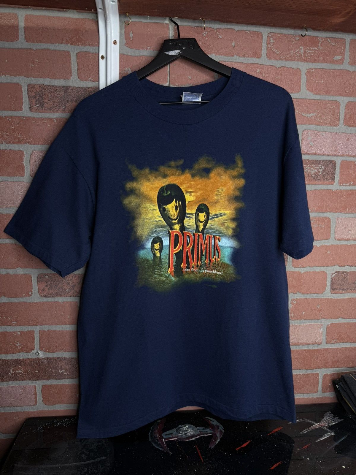 Vintage Vintage 90’s Primus Band T-Shirt Rare Adult Size Large Size US L / EU 52-54 / 3 - 6 Thumbnail