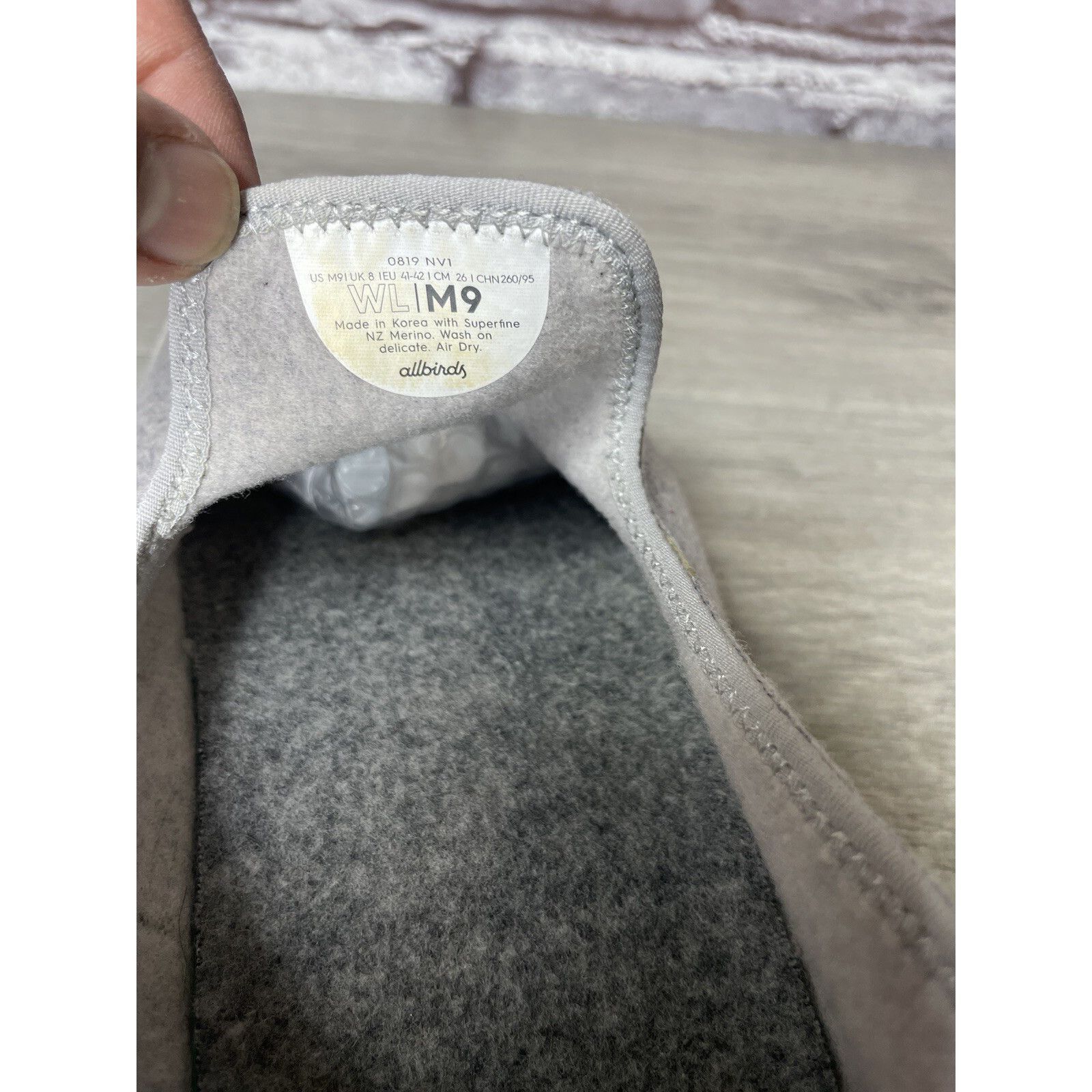 Allbirds Allbirds Wool Loungers Slip On Comfort Shoes Dapple Gray Fab Size US 9 / EU 42 - 8 Thumbnail