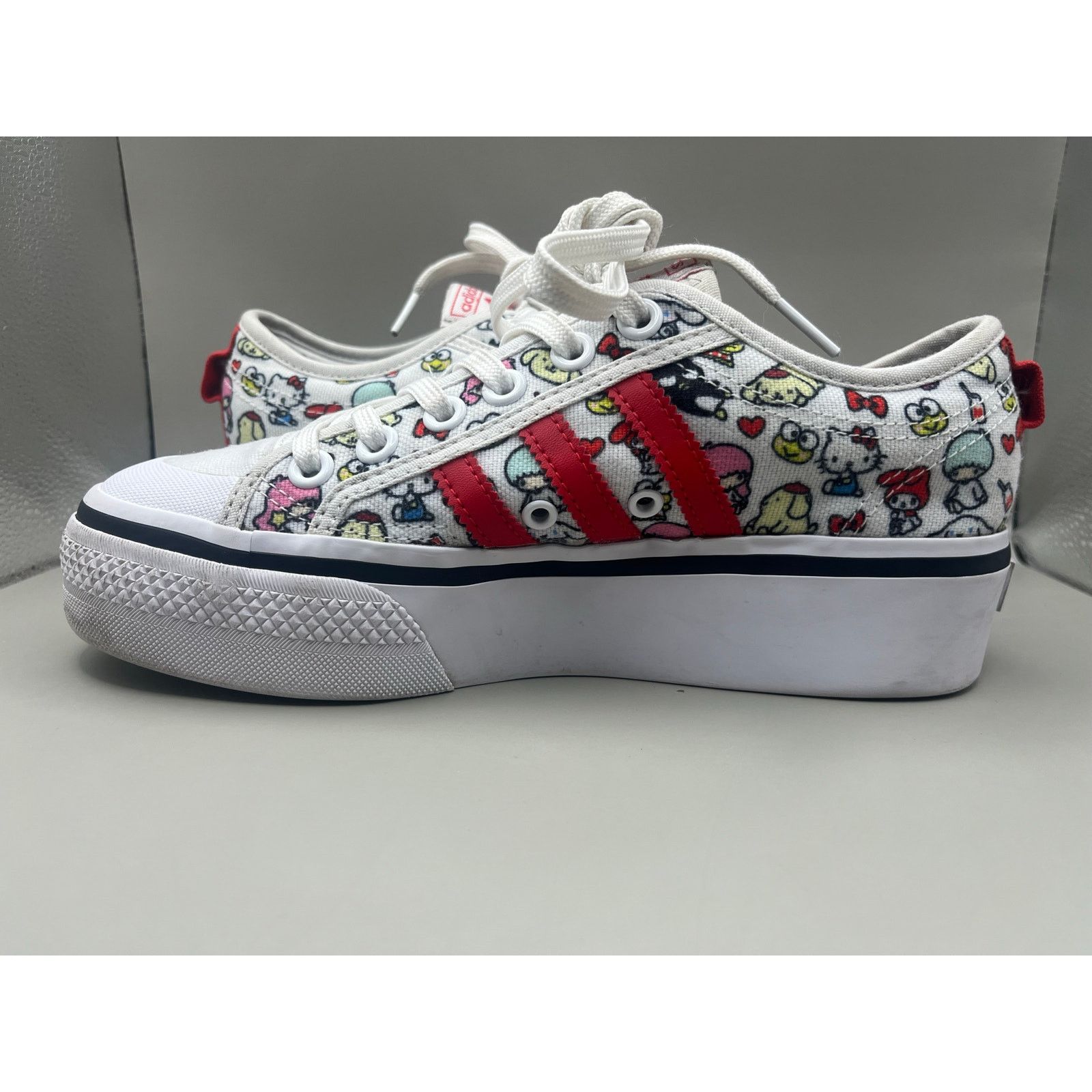 Adidas Adidas Hello Kitty Nizza Platform J Hello Kitty and Friends Size US 6 / IT 36 - 4 Thumbnail