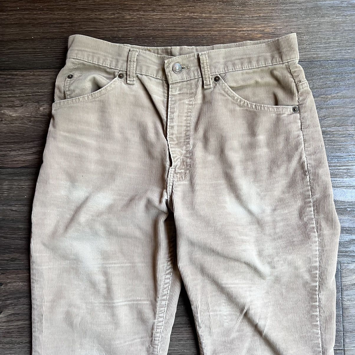 Levi's 1980s Levi’s 517 corduroy thrashed pants 29/30 Size US 29 - 2 Thumbnail