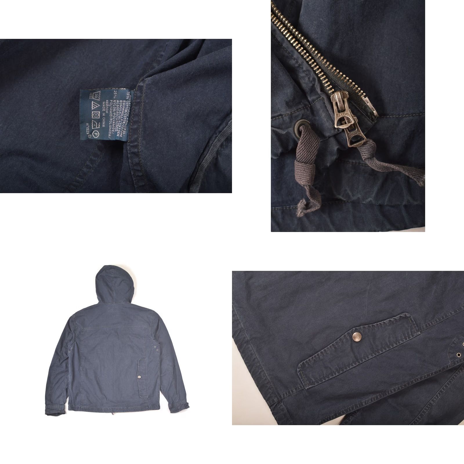 Ralph Lauren VINTAGE Polo Ralph Lauren Bomber Full-Zip Jacket Men's M Blue Size US M / EU 48-50 / 2 - 8 Thumbnail