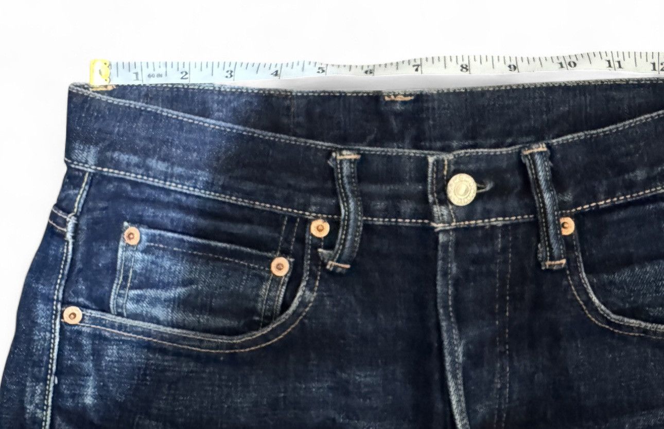 Blue Blue Japan × Japanese Brand Blue Blue Japan Raw Selvedge Jeans 30x32 - Japan - Redline Size US 29 - 4 Thumbnail