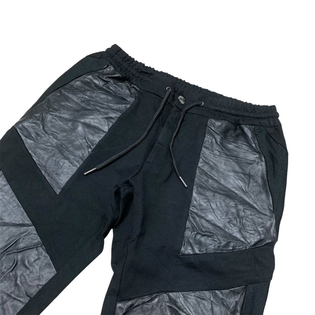 Japanese Brand 1piu1ugale3 Relax Jogger Pants Leather Number (N)ine Black Size US 30 / EU 46 - 2 Thumbnail