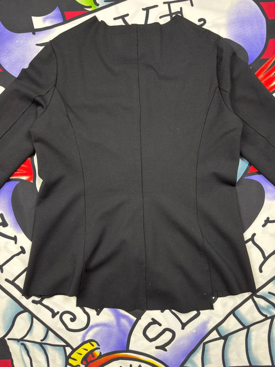 Rundholz Rundholz Black Lable Asymmetrical Full Zip Black Jacket Size L / US 10 / IT 46 - 7 Thumbnail