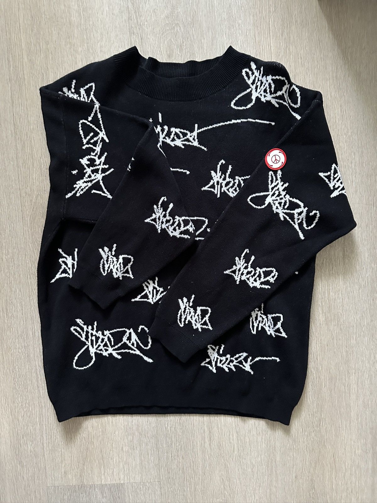 STILLZ STILLZ THROWIE JACQUARD KNIT SWEATER Size US S / EU 44-46 / 1 - 2 Thumbnail