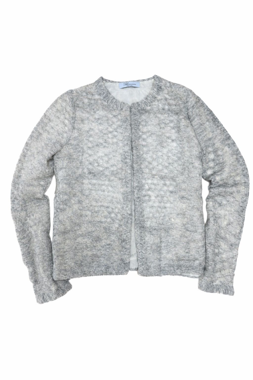 Blumarine Blumarine grey cardigan Size S / US 4 / IT 40 - 1 Thumbnail