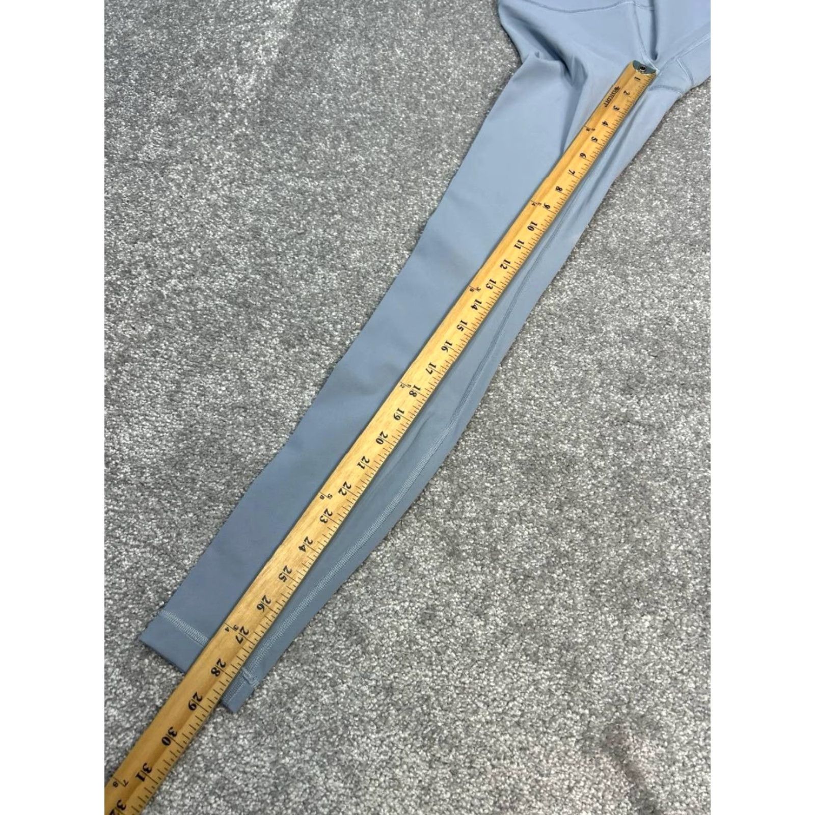 Lululemon Lululemon Wunder Train Leggings Women 2 Gray Mid Rise Logo Stretch Athletic Yoga Size 26" / US 2 / IT 38 - 2 Thumbnail