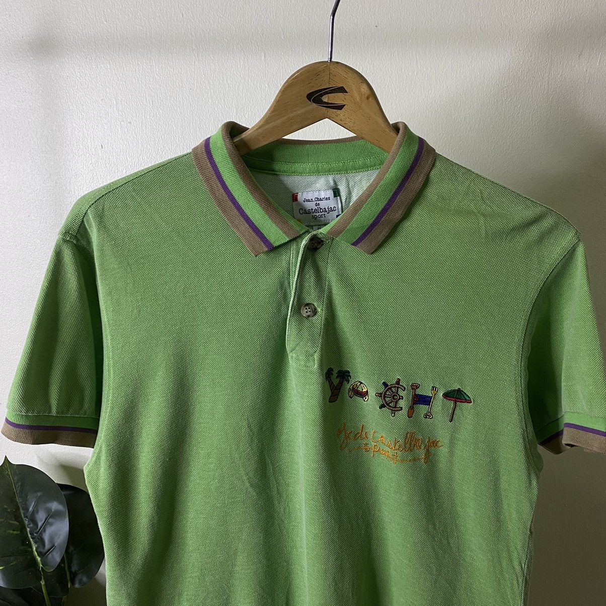 Jean Charles De Castelbajac Jean Charles De Castebajac Sport Polo T Shirt Size US S / EU 44-46 / 1 - 2 Thumbnail