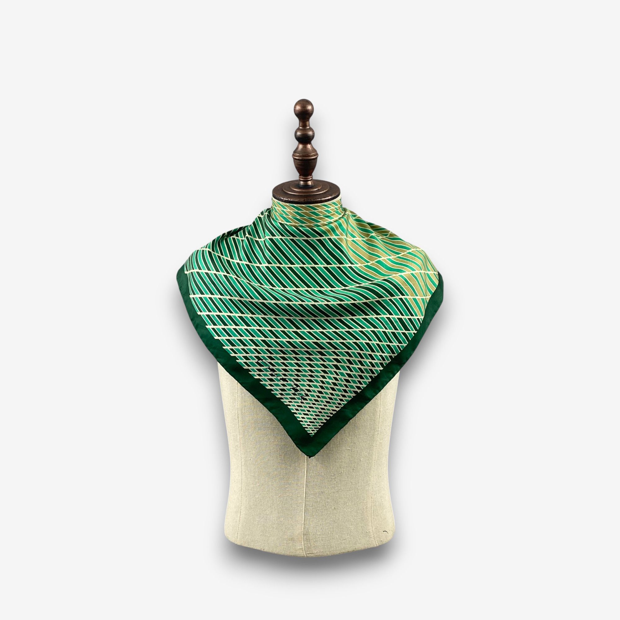 Japanese Brand Vintage Ernest Fick SILK Scarf Twill Stole Wraps Scarves Size ONE SIZE - 1 Thumbnail