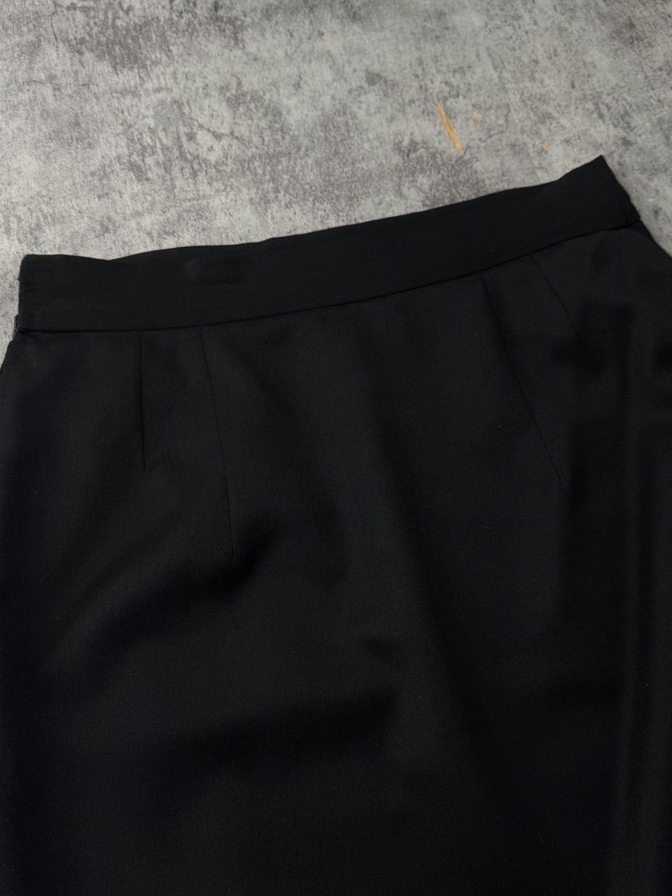 Versace 1980s Gianni Versace Wool Wrap Pencil Skirt Vintage Rare Size 26" / US 2 / IT 38 - 9 Thumbnail