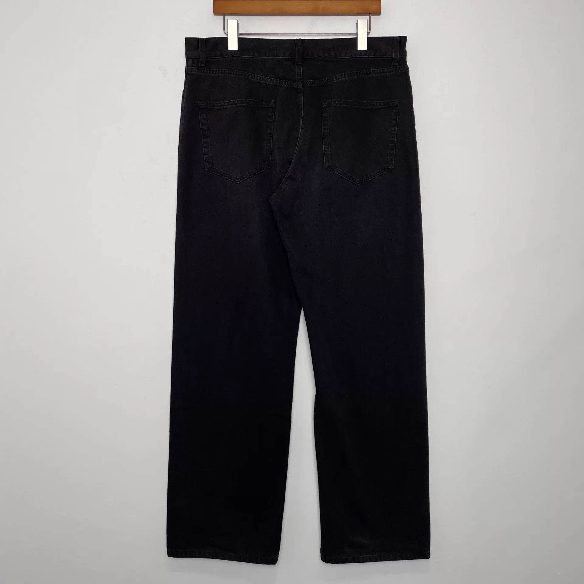 The Row THE ROW SS24 Ross Jean 5-Pocket St Black Jeans Men's 34 Size US 34 / EU 50 - 2 Thumbnail