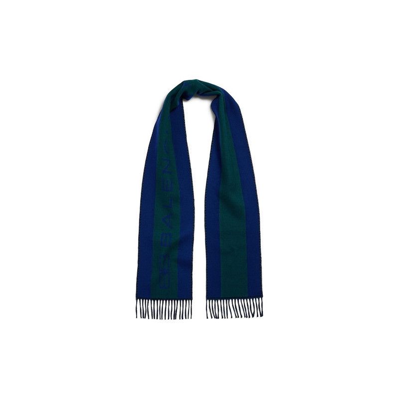Balenciaga o1tr1nto0426 Size: OS / Soccer Scarf in Blue/Green Size ONE SIZE - 2 Thumbnail