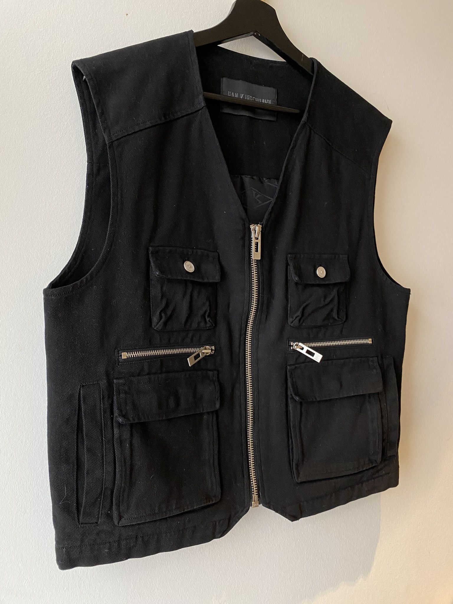 Acne Studios NWOT $465 - Black Cargo Vest - 50/L Size US L / EU 52-54 / 3 - 8 Thumbnail