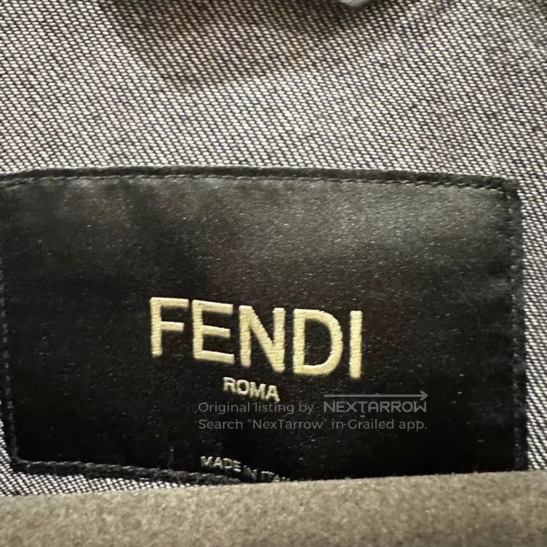 Other Fendi Chest Pocket Solid Color Single Breasted Cotton Blaz Size US M / EU 48-50 / 2 - 4 Thumbnail