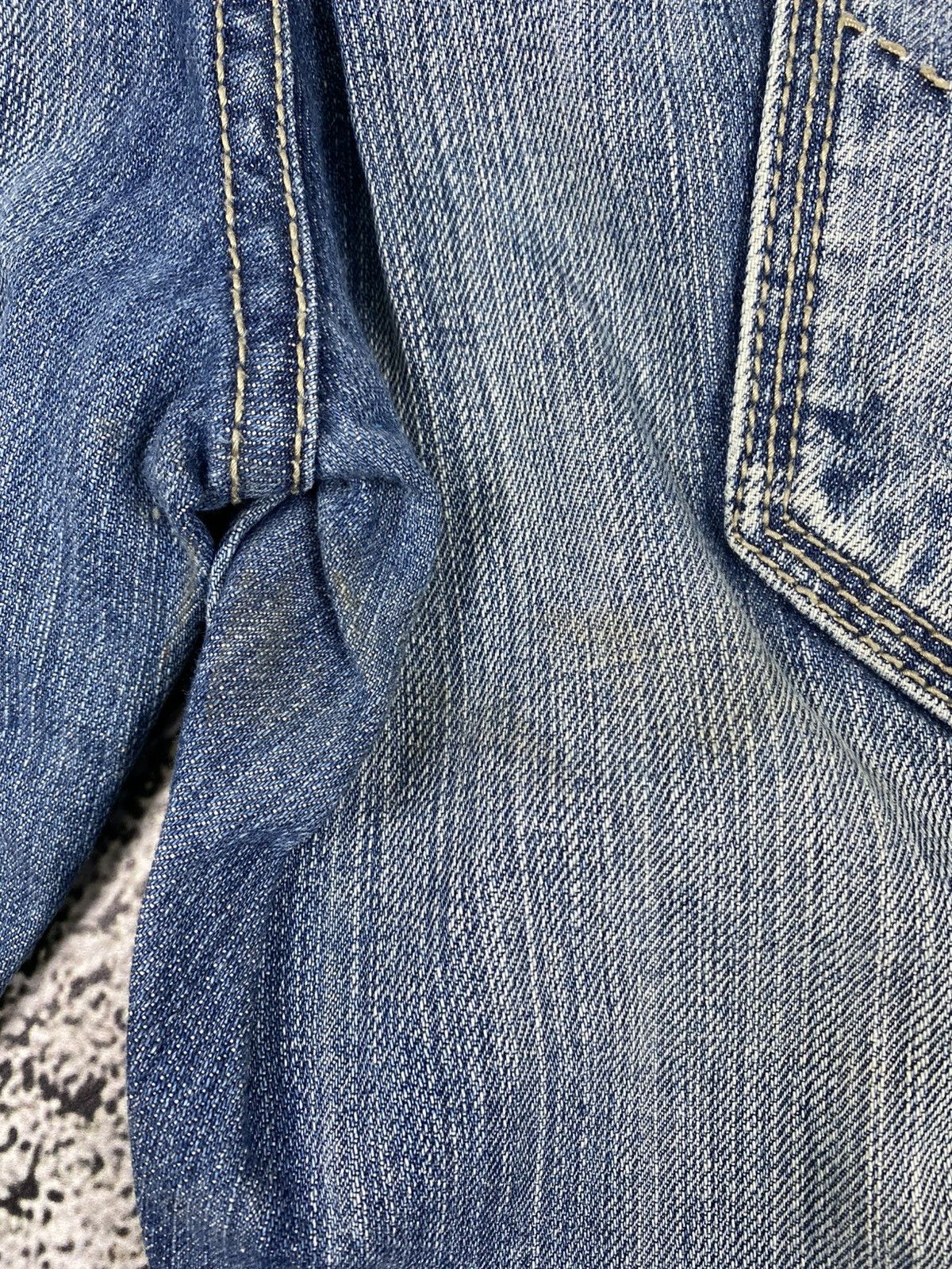 Vintage Vintage Y2K faded denim jeans streetwear Japanese style Size US 34 / EU 50 - 6 Thumbnail