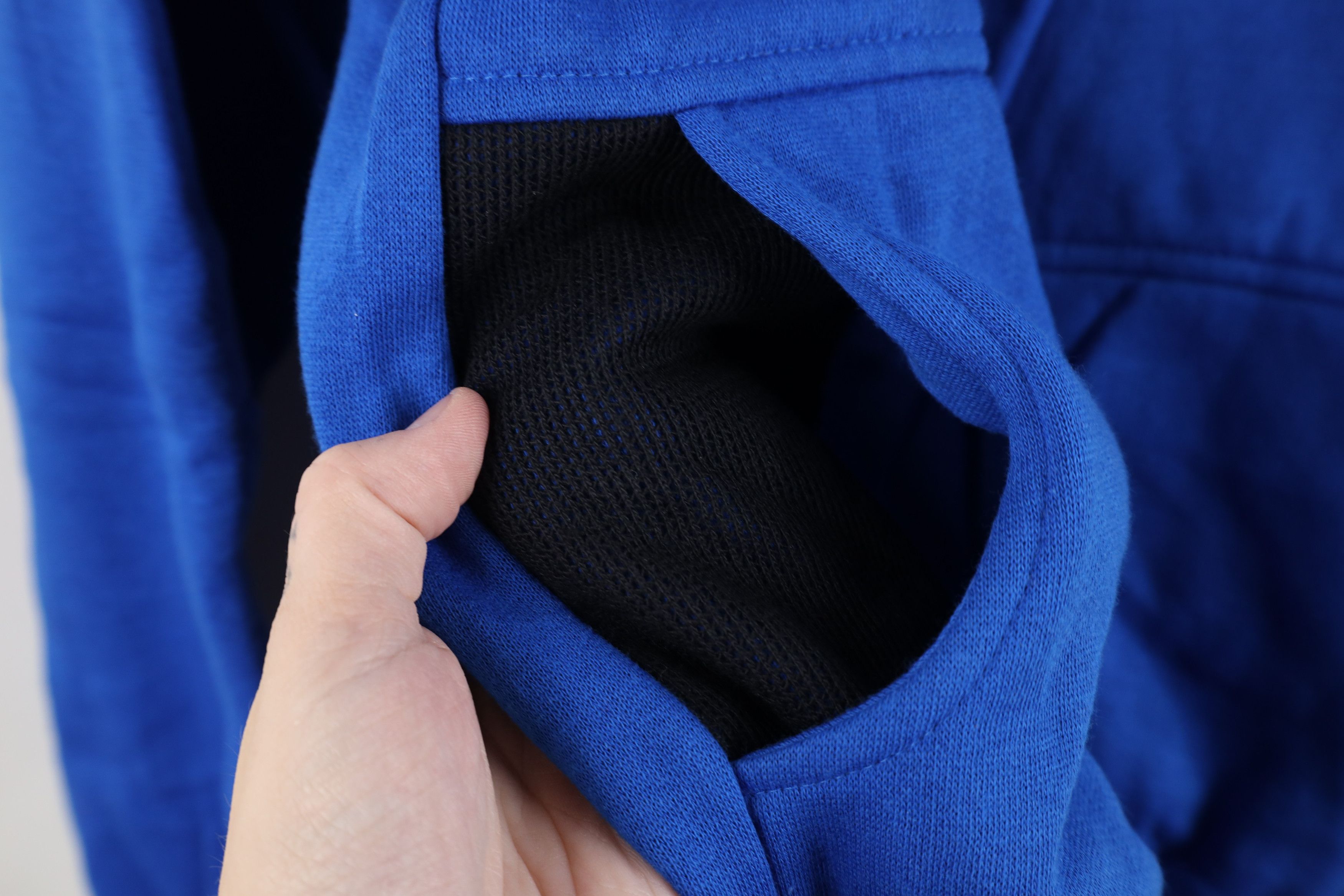Vintage Deadstock Vintage 90s Streetwear Half Zip Sweatshirt Blue Size L / US 10 / IT 46 - 9 Thumbnail
