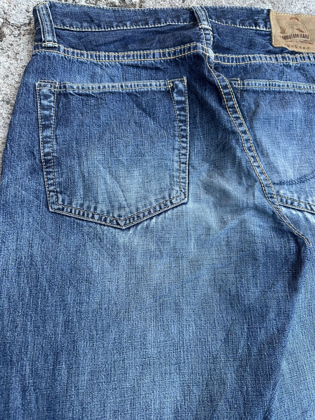 Momotaro Jeans Momotaro Selvedge Distressed Jeans Denim W29 Size US 29 - 13 Thumbnail