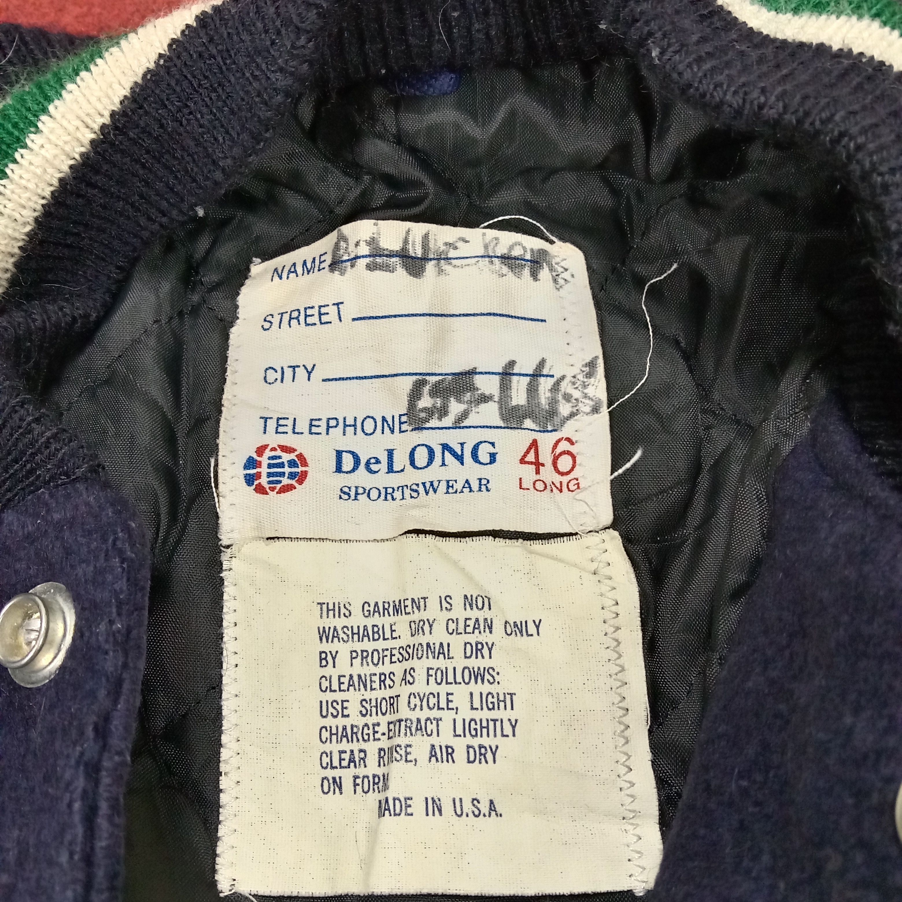 Japanese Brand Varsity Jacket Custom Number Nine Art Streetwear Style Size US XXL / EU 58 / 5 - 6 Thumbnail