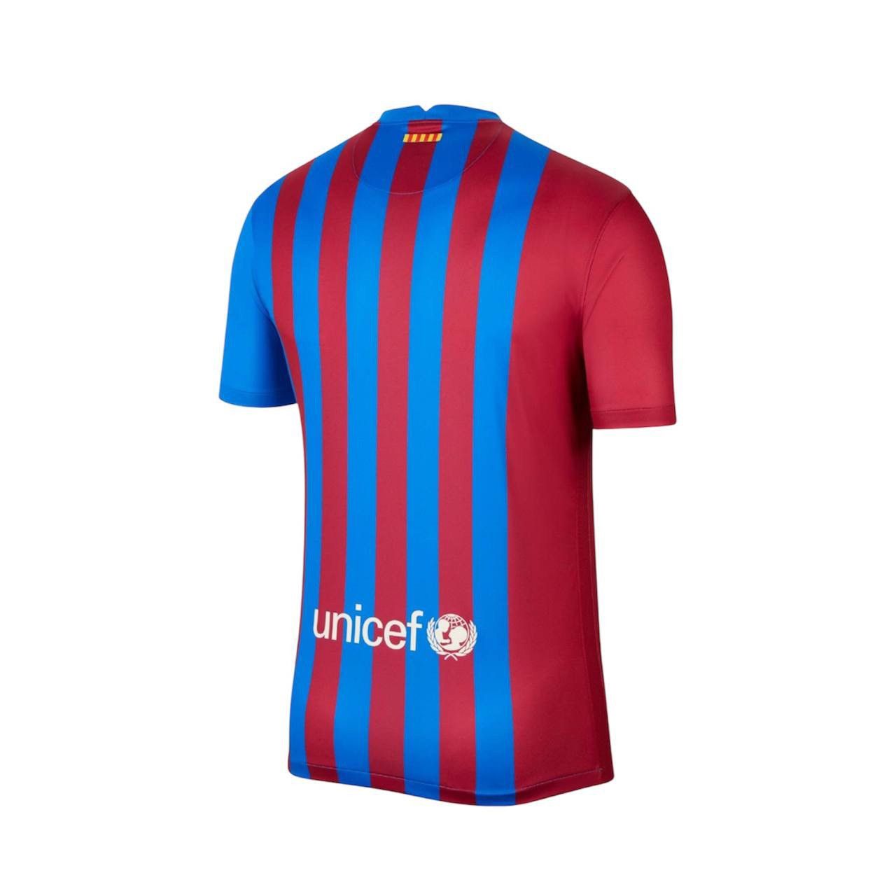 Nike 2021/22 BARCELONA FC HOME RARE SOCCER JERSEY SHIRT NIKE RARE Size US M / EU 48-50 / 2 - 2 Thumbnail