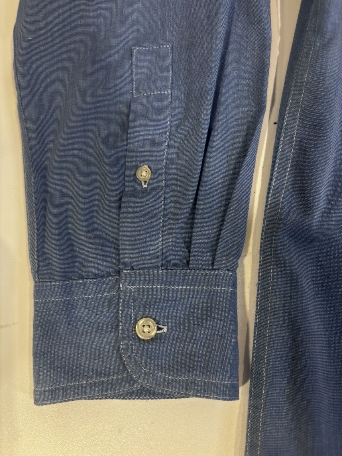 Chaps Men’s blue Shirt.mt1634 Size US L / EU 52-54 / 3 - 7 Thumbnail