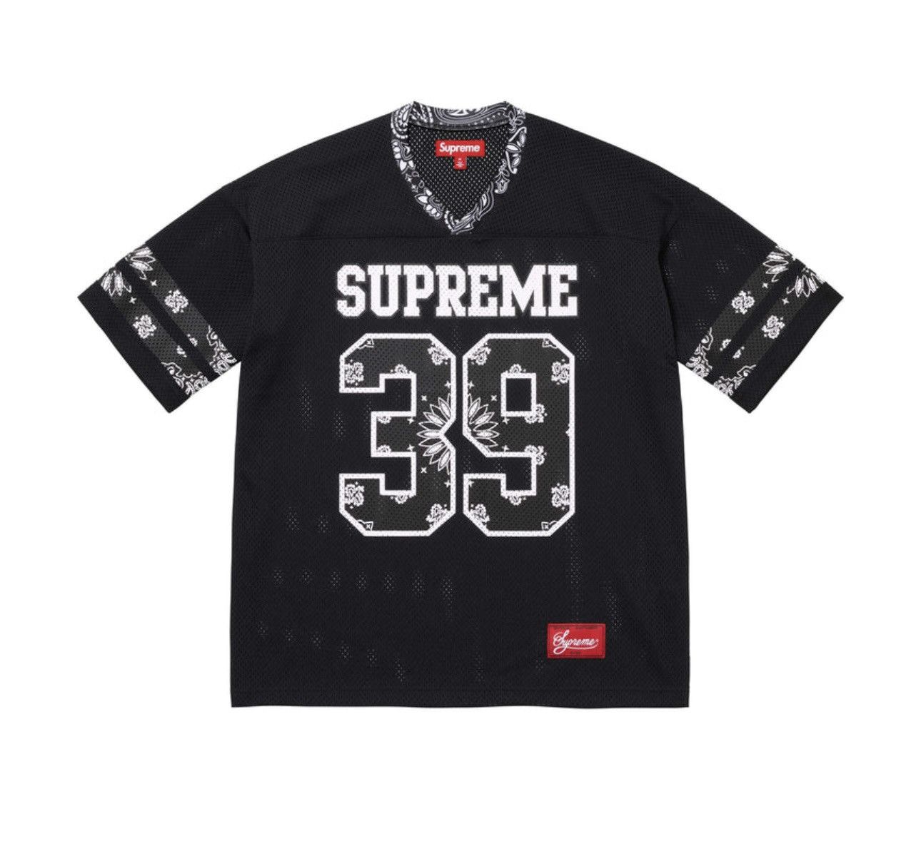 トップス Supreme Bandana Football Jersey White M Supreme Bandana Football Jersey White | ResellZone