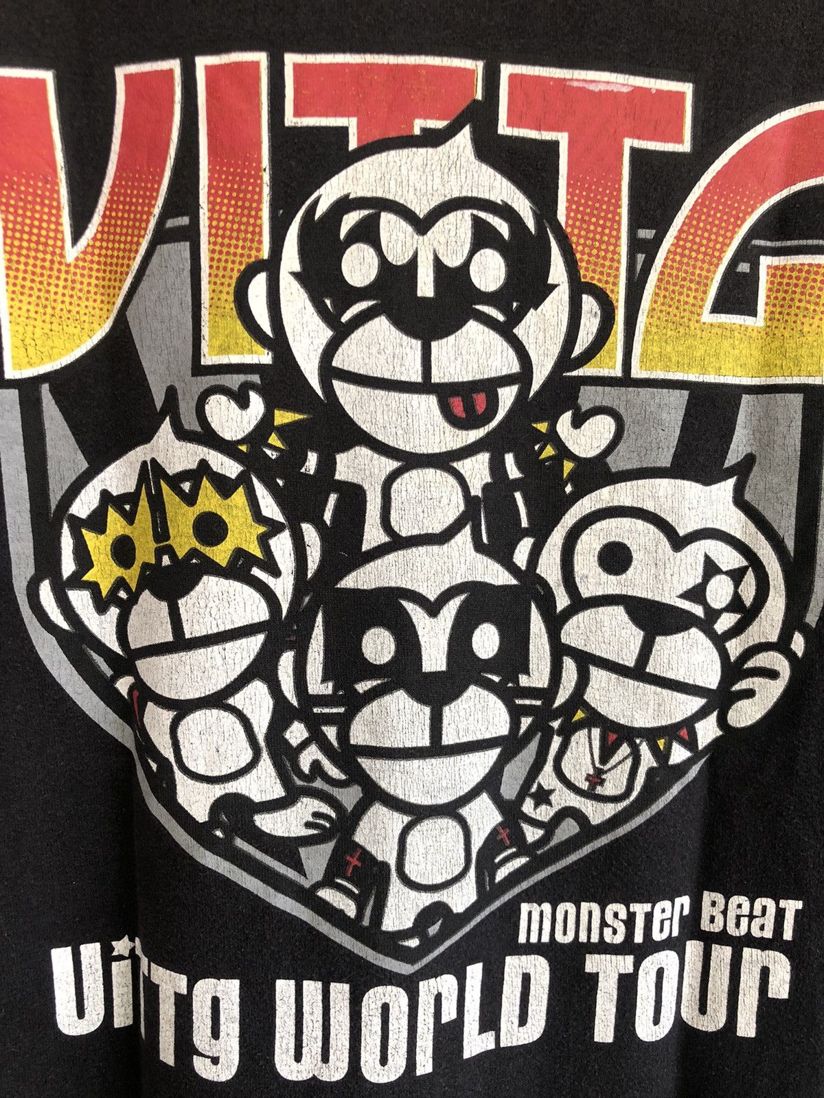Band Tees × Hysteric Glamour × Japanese Brand VINTAGE UITTG “KISS” MONSTER BEAT WORLD TOUR LONGSLEEVE Size US L / EU 52-54 / 3 - 5 Thumbnail