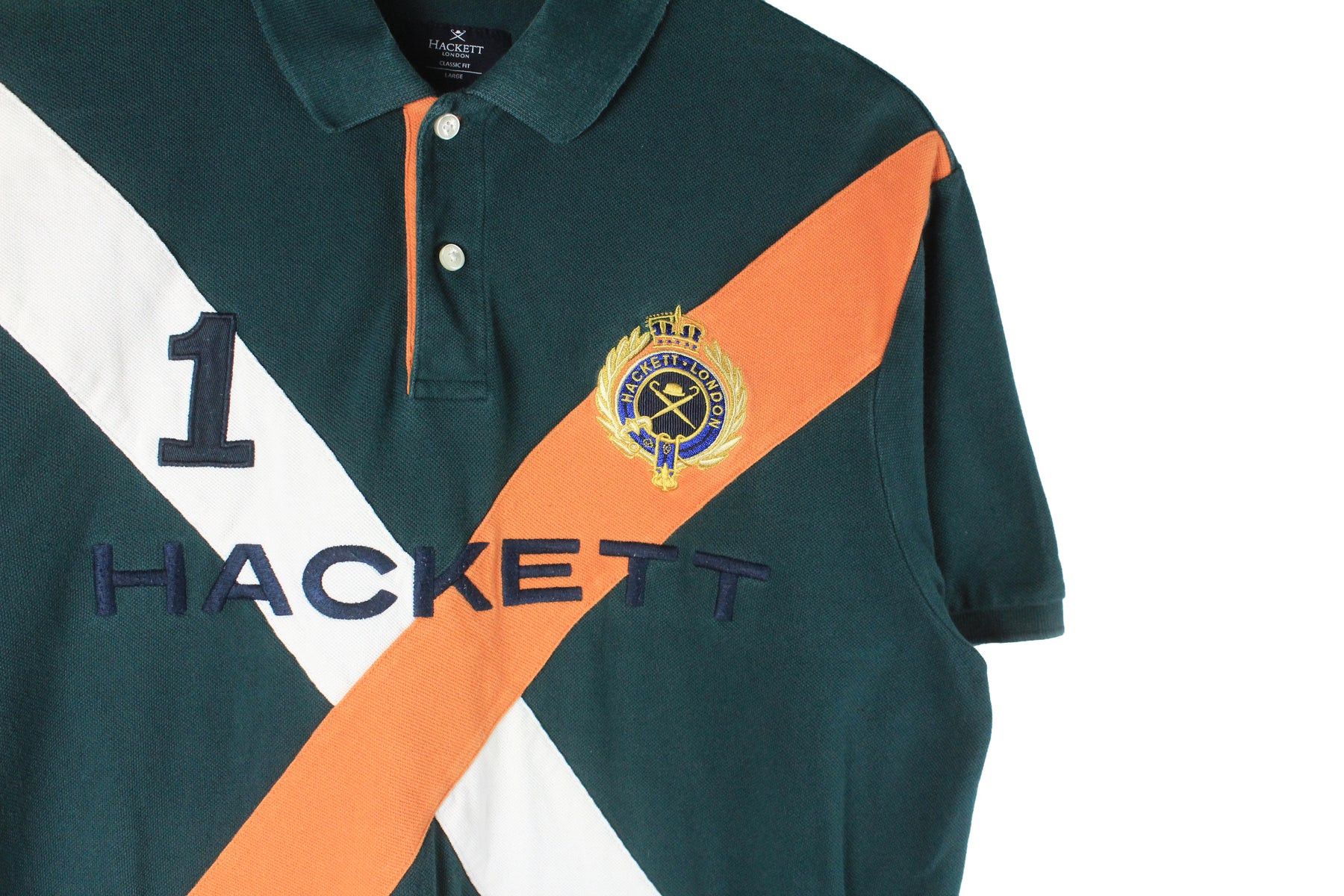 Hackett Hackett Polo T-Shirt Large Size US L / EU 52-54 / 3 - 3 Thumbnail