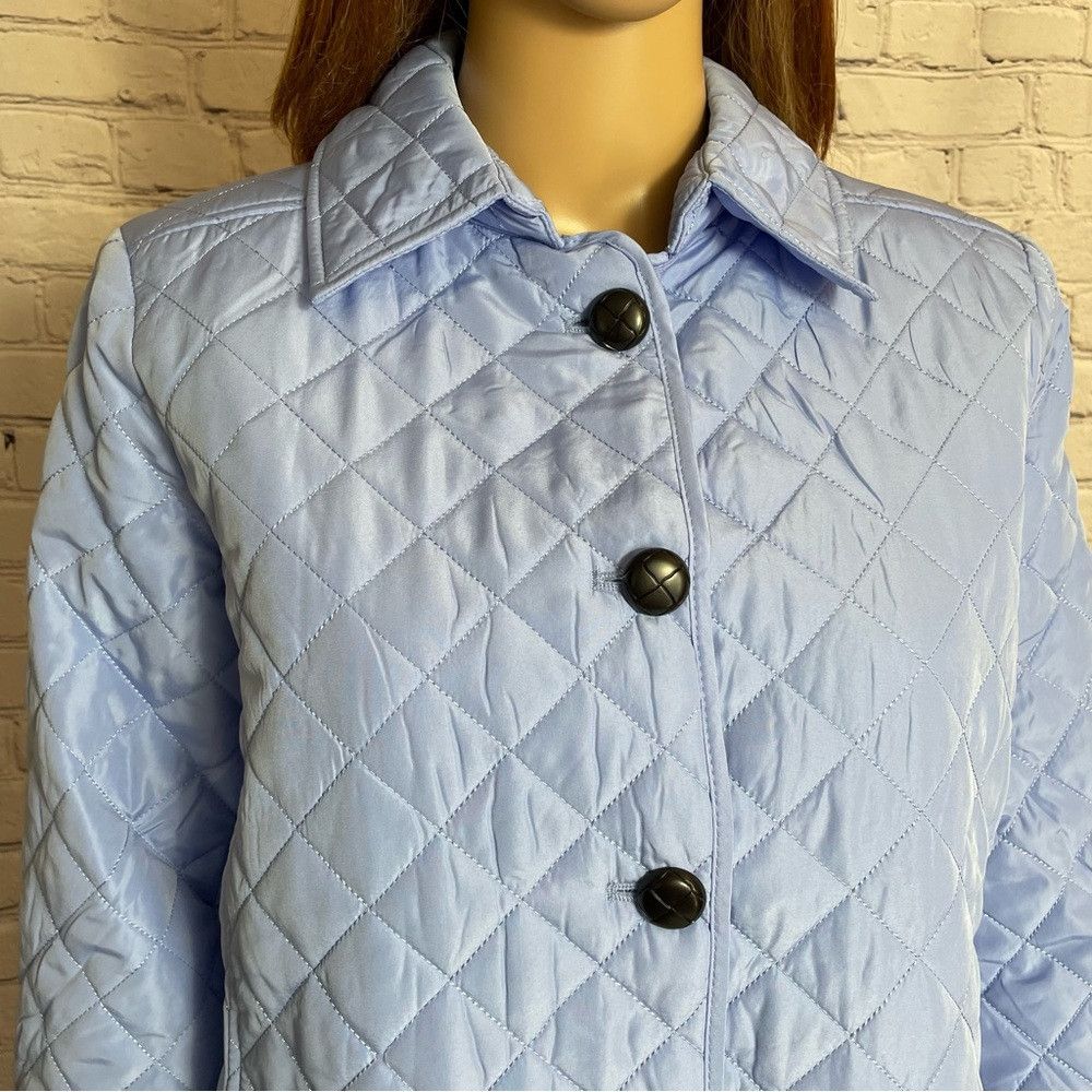 Jones New York NWT New $100 Jones New York Quilted Five Button Light Blue Size S / US 4 / IT 40 - 6 Thumbnail