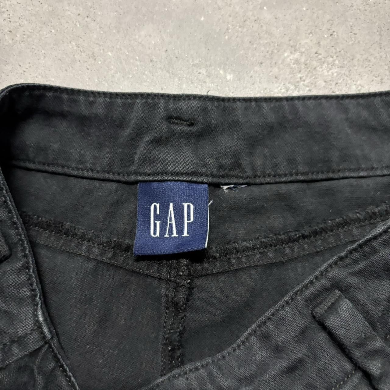 Japanese Brand × Vintage Crazy Vintage Y2K/2000s Black Skater Cargo Pants! Size US 27 - 6 Thumbnail