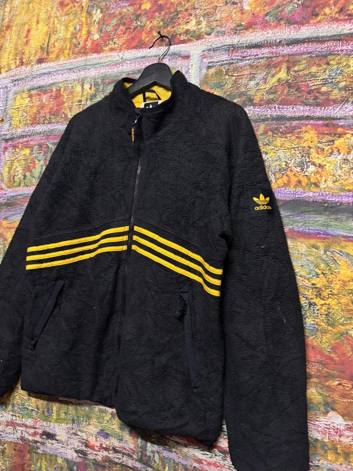Adidas Adidas Fleece Sweater Size US XL / EU 56 / 4 - 4 Thumbnail