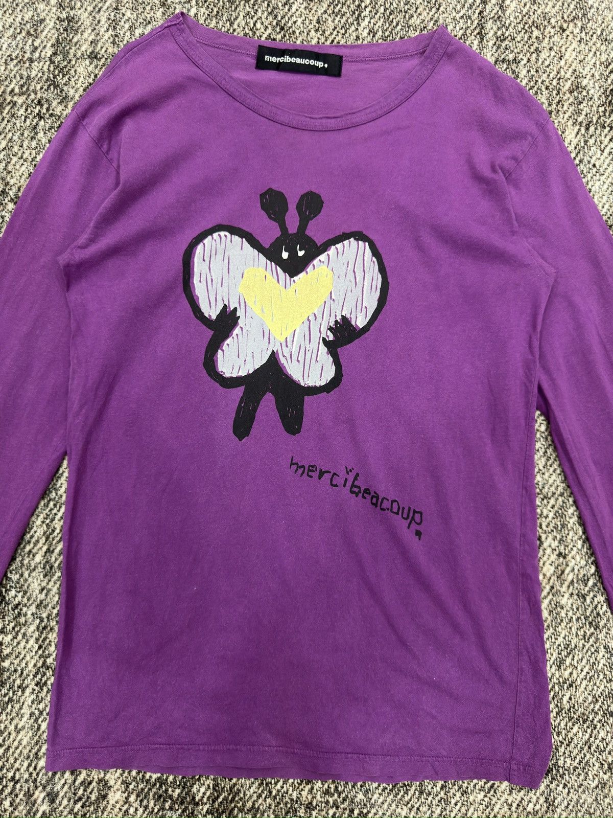 Issey Miyake × Japanese Brand × mercibeaucoup VINTAGE MERCIBEAUCOUP ISSEY MIYAKE LONG SLEEVE TEE Size US M / EU 48-50 / 2 - 4 Thumbnail