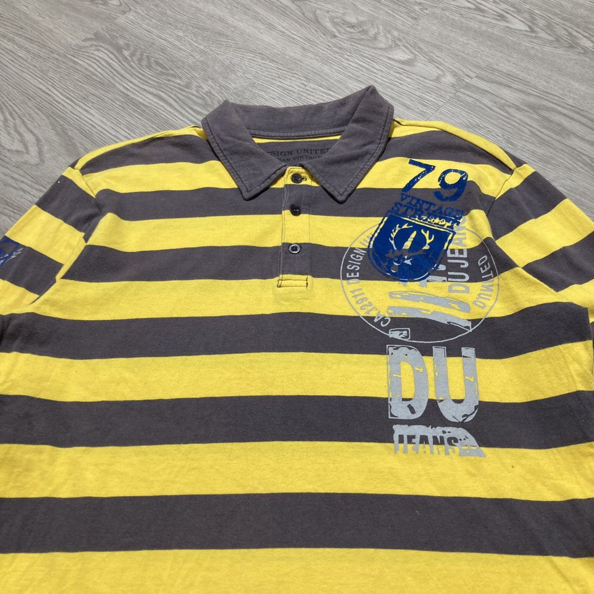 Hysteric Glamour 2000s Design United Poem Striped Longslevee Punk Lgb Style Size US L / EU 52-54 / 3 - 3 Thumbnail