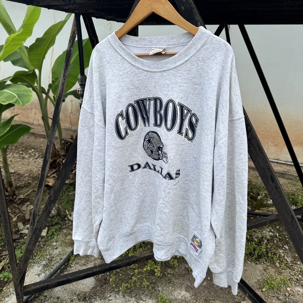 Vintage Vintage 90s Dallas Cowboys Sportswear NFL Sweatshirt Size US XL / EU 56 / 4 - 5 Thumbnail