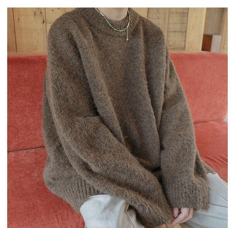 Vintage Brown Knit Sweater Size US M / EU 48-50 / 2 - 4 Thumbnail