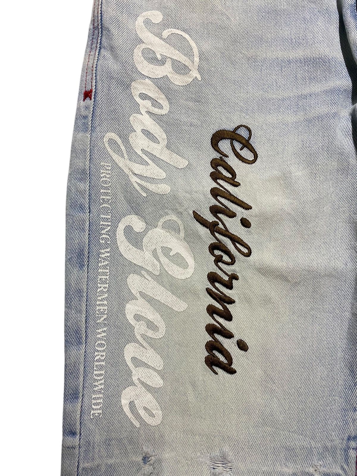 Body Glove Y2K Body Glove California Strike Distressed Embroidery Short Size US 32 / EU 48 - 3 Thumbnail