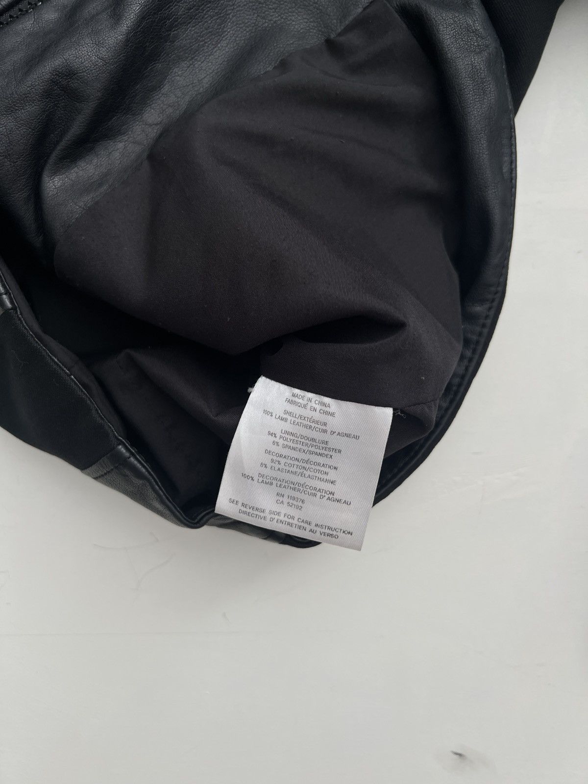 Helmut Lang Helmut Lang 2013 Panelled Lambskin Leather Jacket Size S / US 4 / IT 40 - 7 Thumbnail