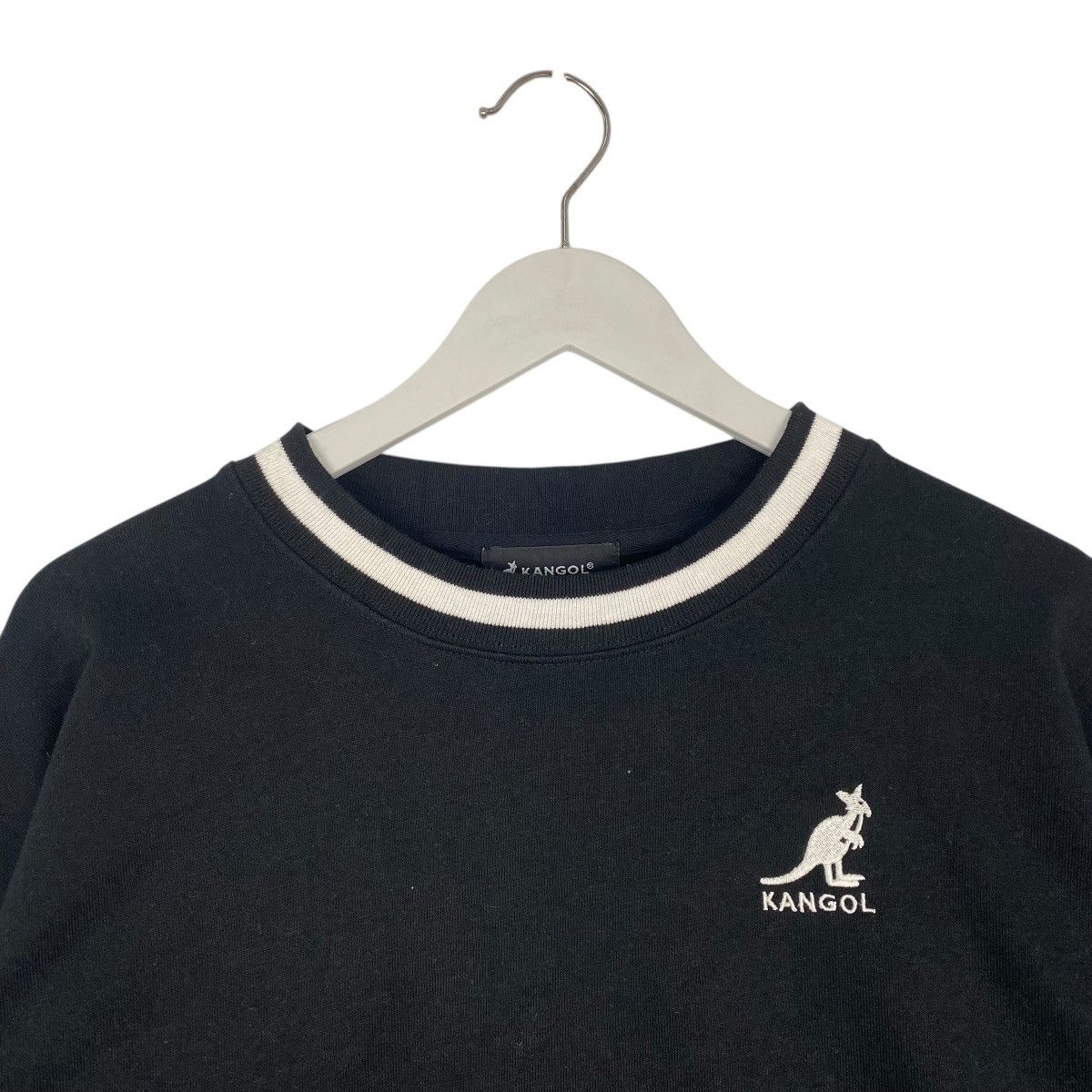 Other Vintage Kangol Sport Small Printed Logo Crewneck Black Size US M / EU 48-50 / 2 - 4 Thumbnail