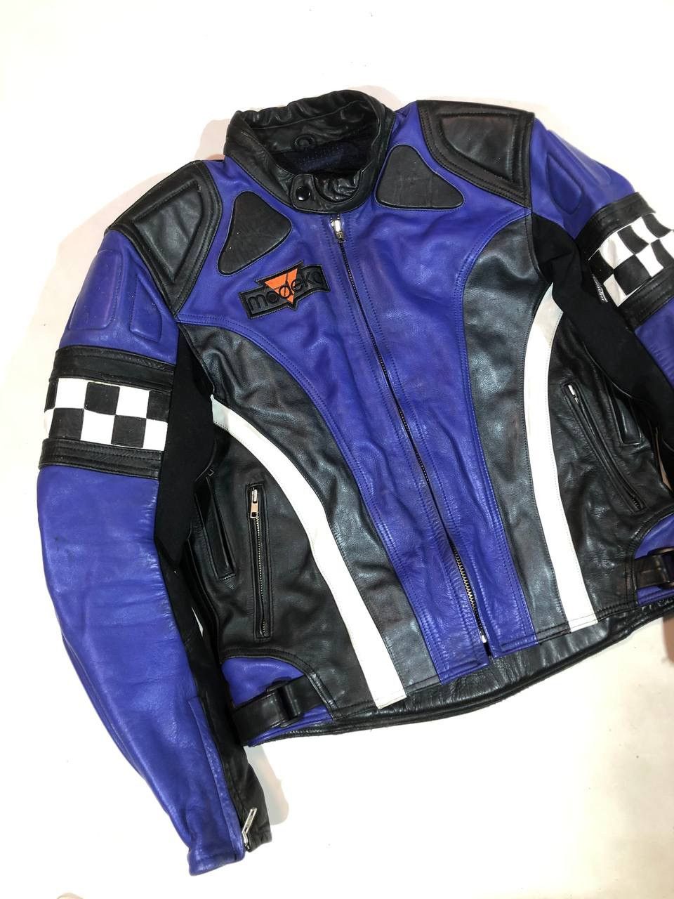 Other Modeka Vintage Racing Motorcycle Leather Jacket Size US L / EU 52-54 / 3 - 4 Thumbnail