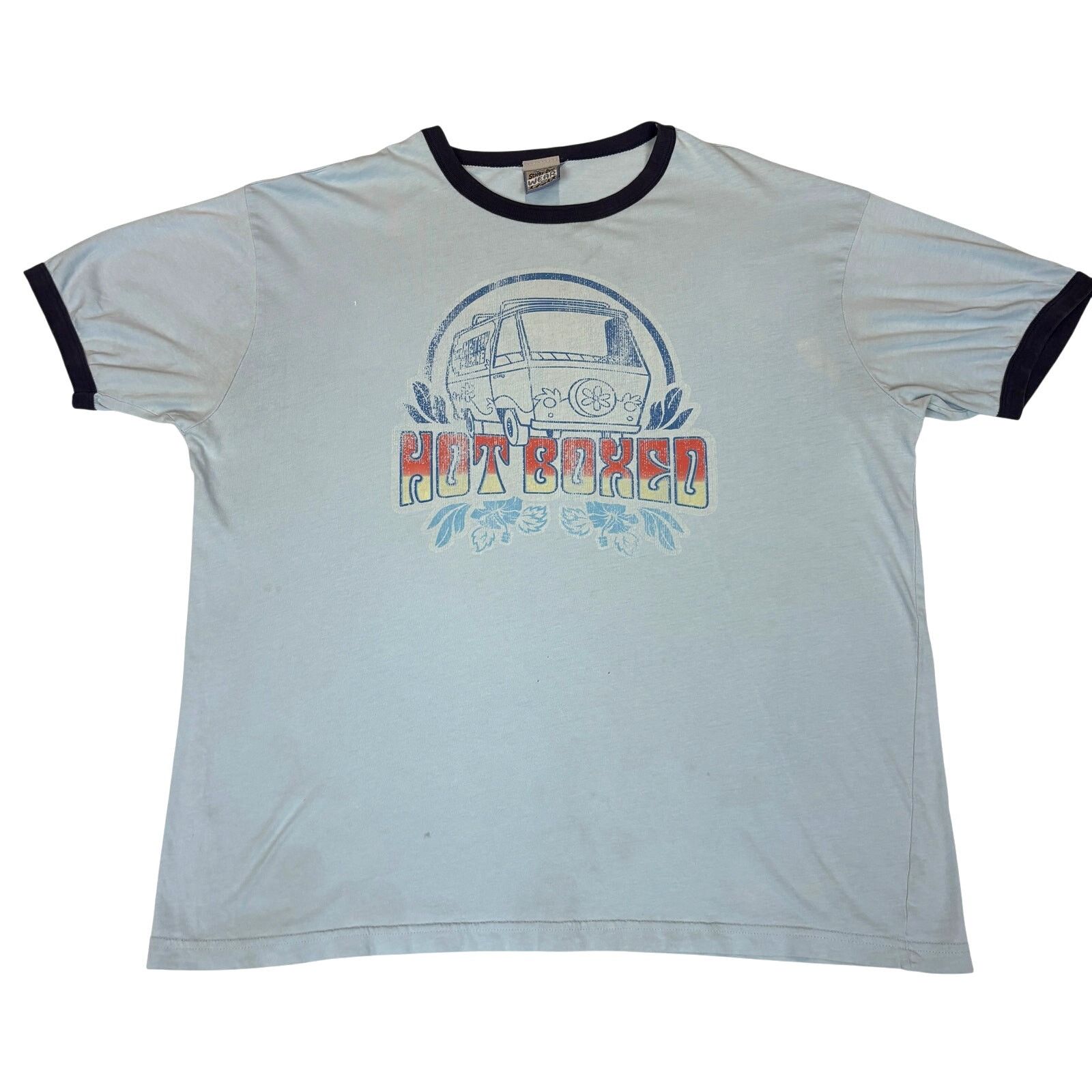 Vintage Vintage Scooby Doo Wear Hot Boxed Ringer Shirt Y2K Size US XL / EU 56 / 4 - 1 Thumbnail