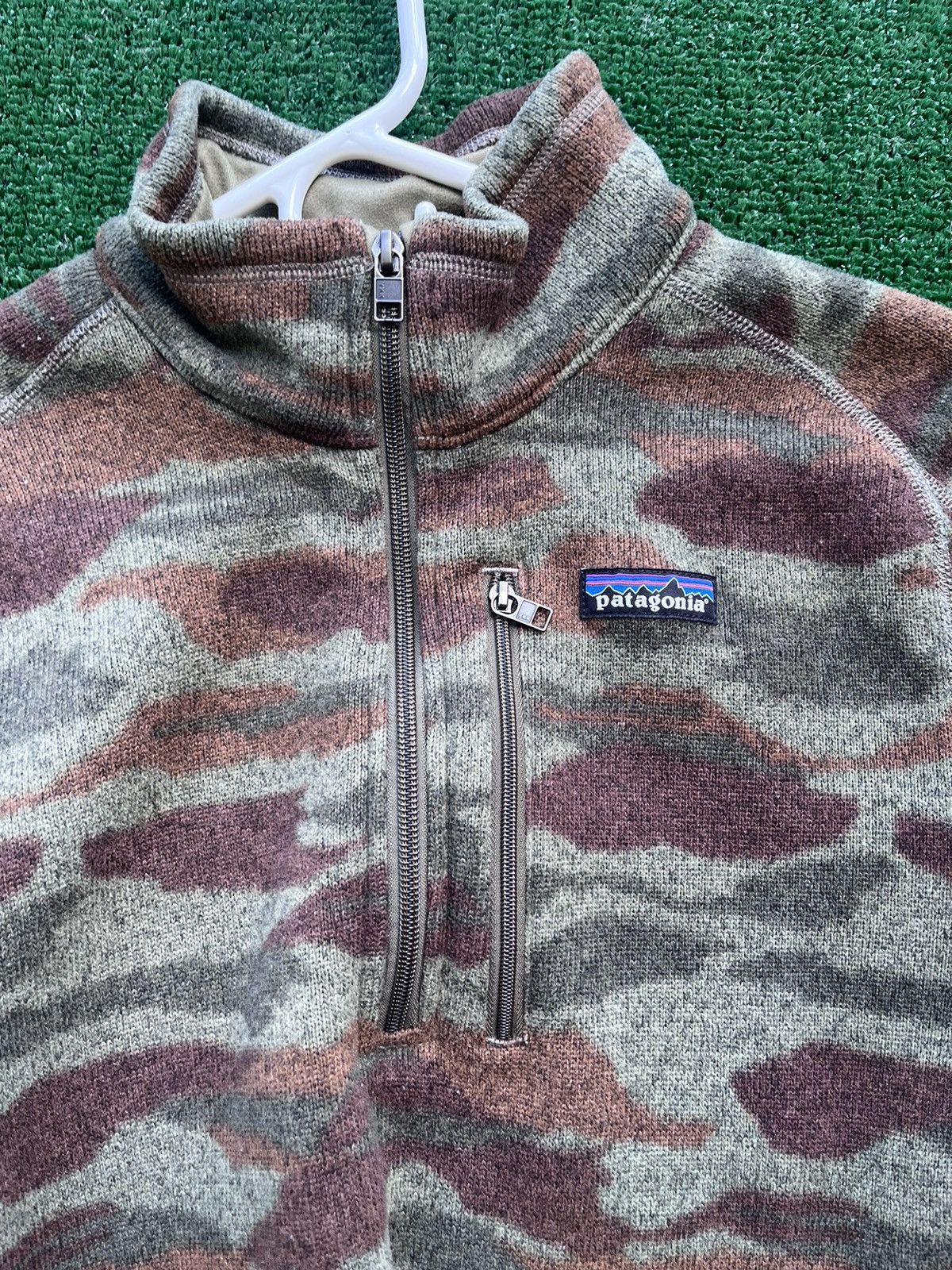 Patagonia Patagonia men’s camo sweater jacket Size US M / EU 48-50 / 2 - 2 Thumbnail